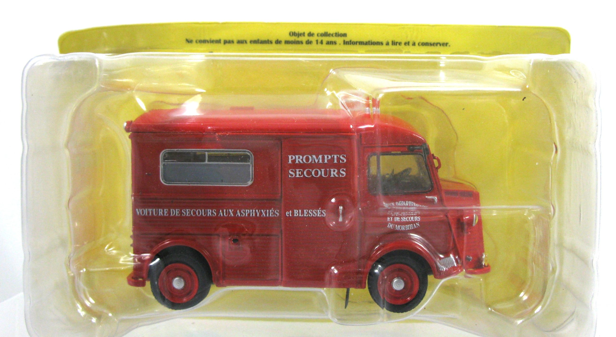 CITROEN TYPE H POMPIERS DU MORBIHAN (1)