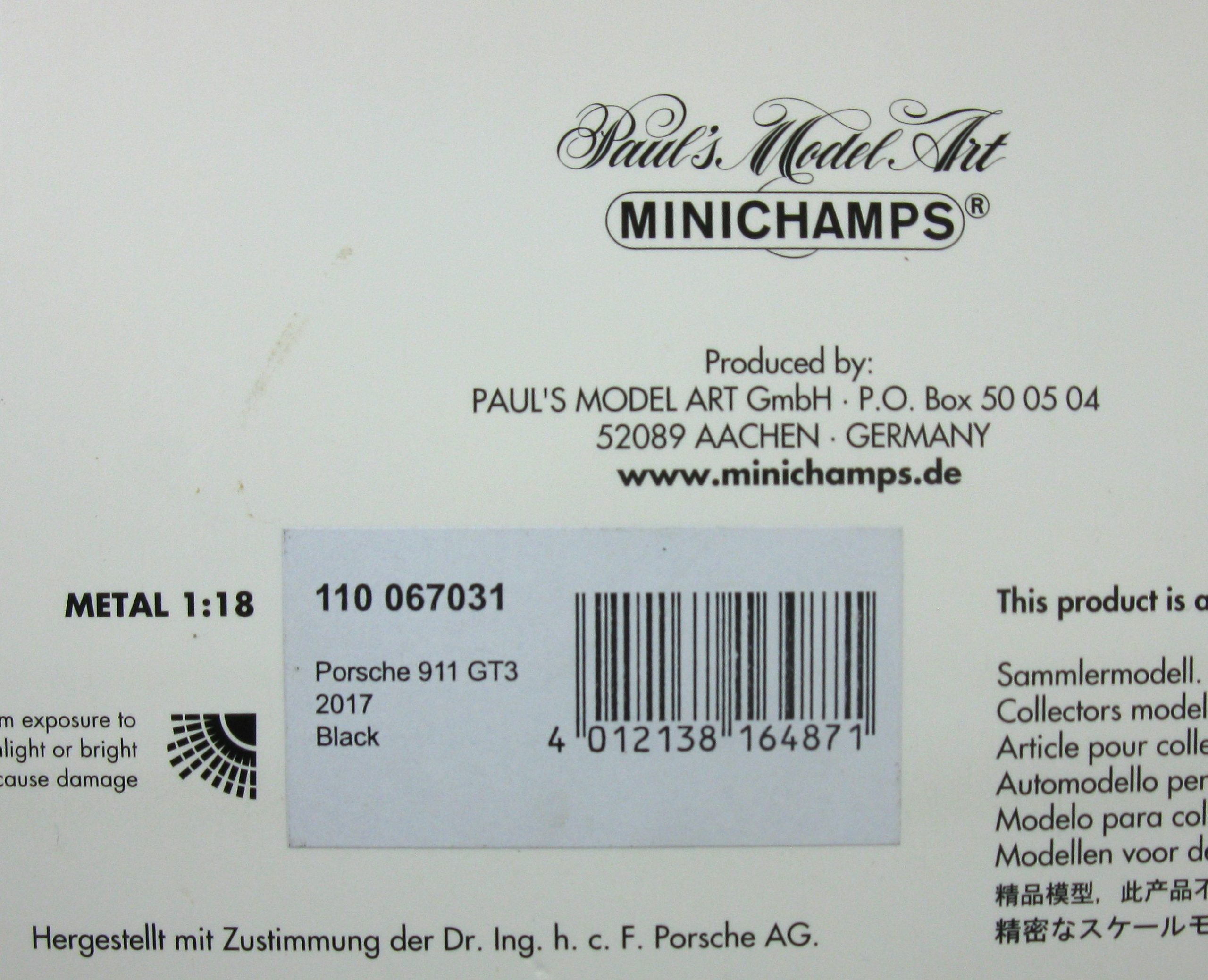 PORSCHE 911 GT3 2017 MINICHAMPS (3)